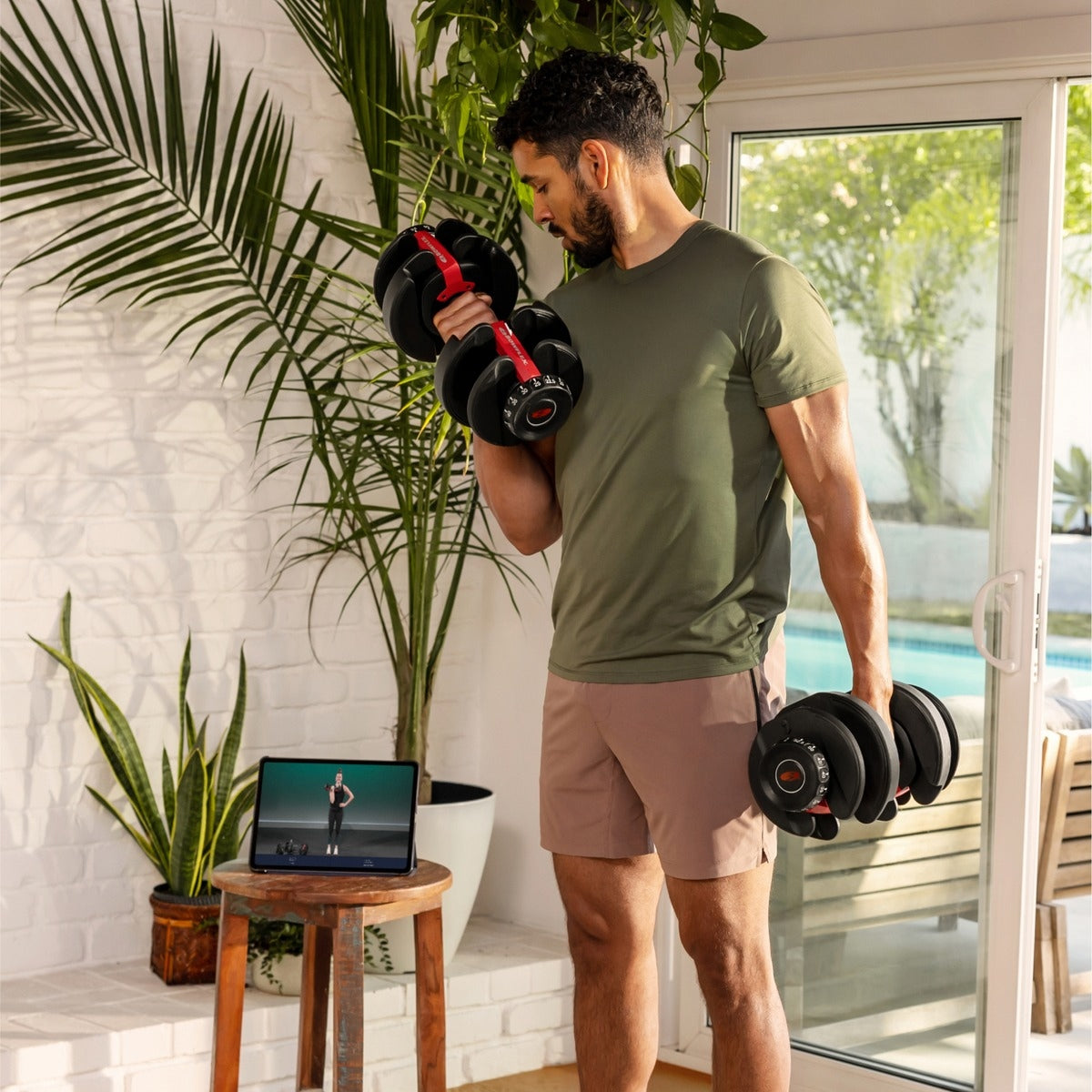 Haltères hexagonaux en vinyle · GiveMeFit · De 0,5 kg à 10 kg · Unité