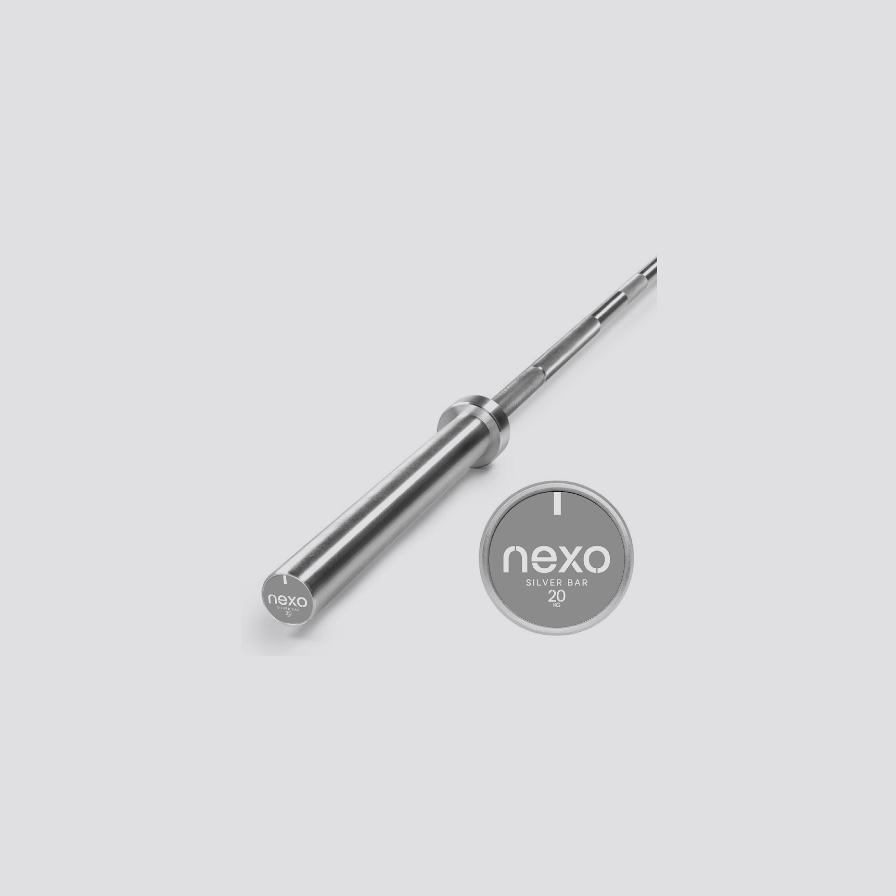 Barra Cross Training · NEXO · 2,20 m · 20 kg · 4 y 6 Rodamientos