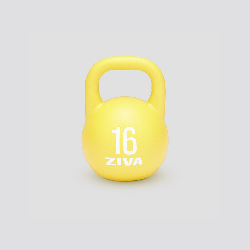 Kettlebell Signature Competition · Ziva · Couleurs · De 4 kg à 36 kg · Unité