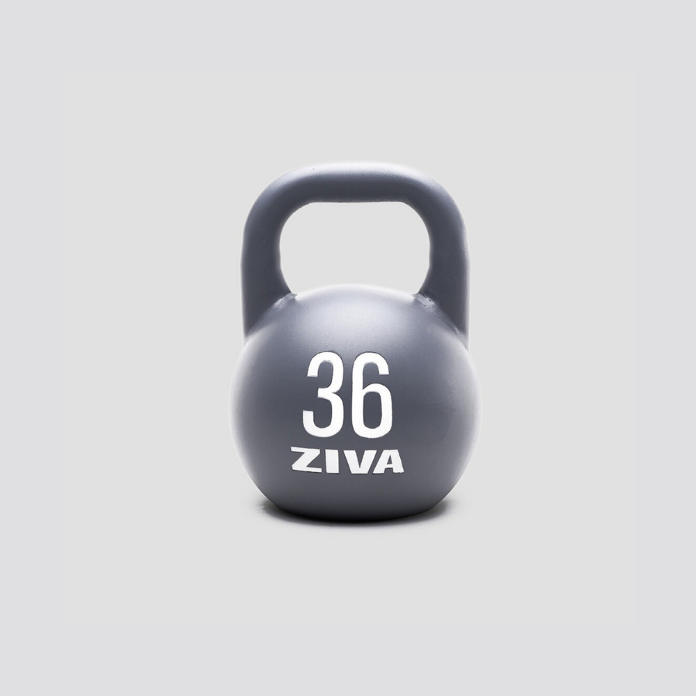 Kettlebell Signature Competition · Ziva · Couleurs · De 4 kg à 36 kg · Unité