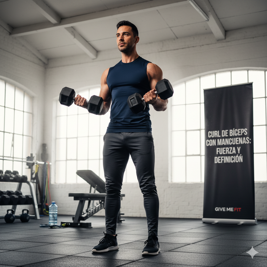 Curl de bíceps con mancuernas: El ejercicio para ganar fuerza y definición