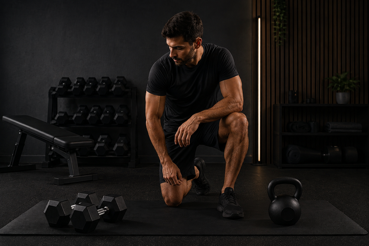 Mancuernas vs kettlebell: ¿cuál comprar para entrenar en casa?
