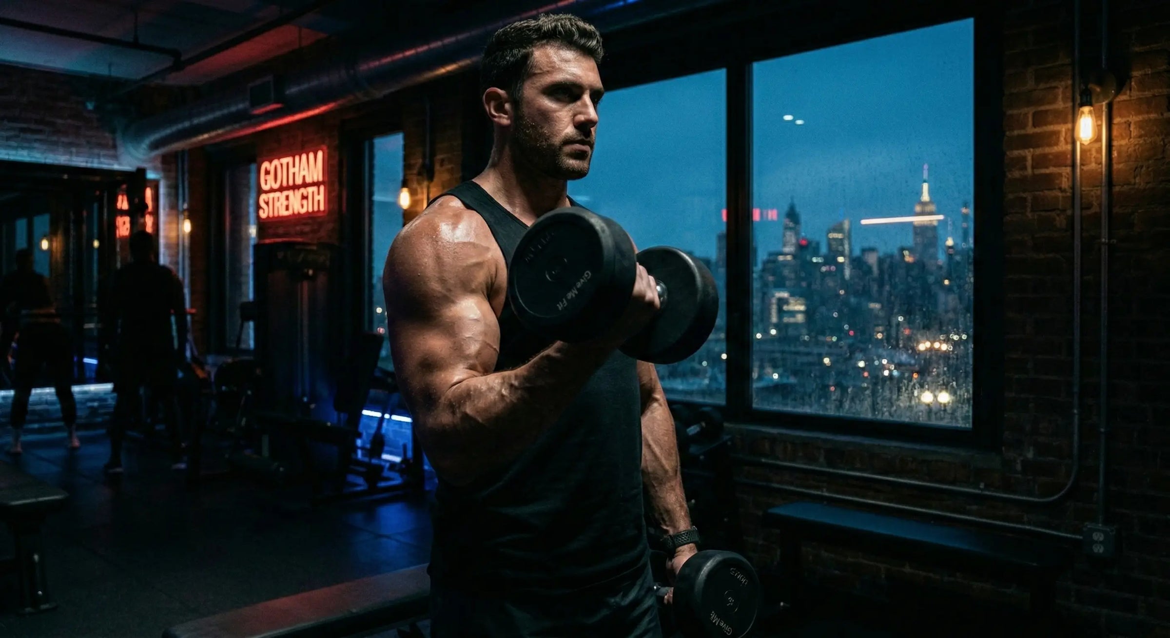 Mejores ejercicios de brazo con mancuernas para ganar fuerza y equilibrio
