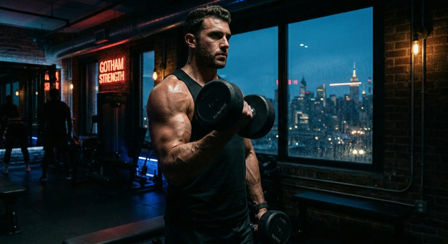 Mejores ejercicios de brazo con mancuernas para ganar fuerza y equilibrio