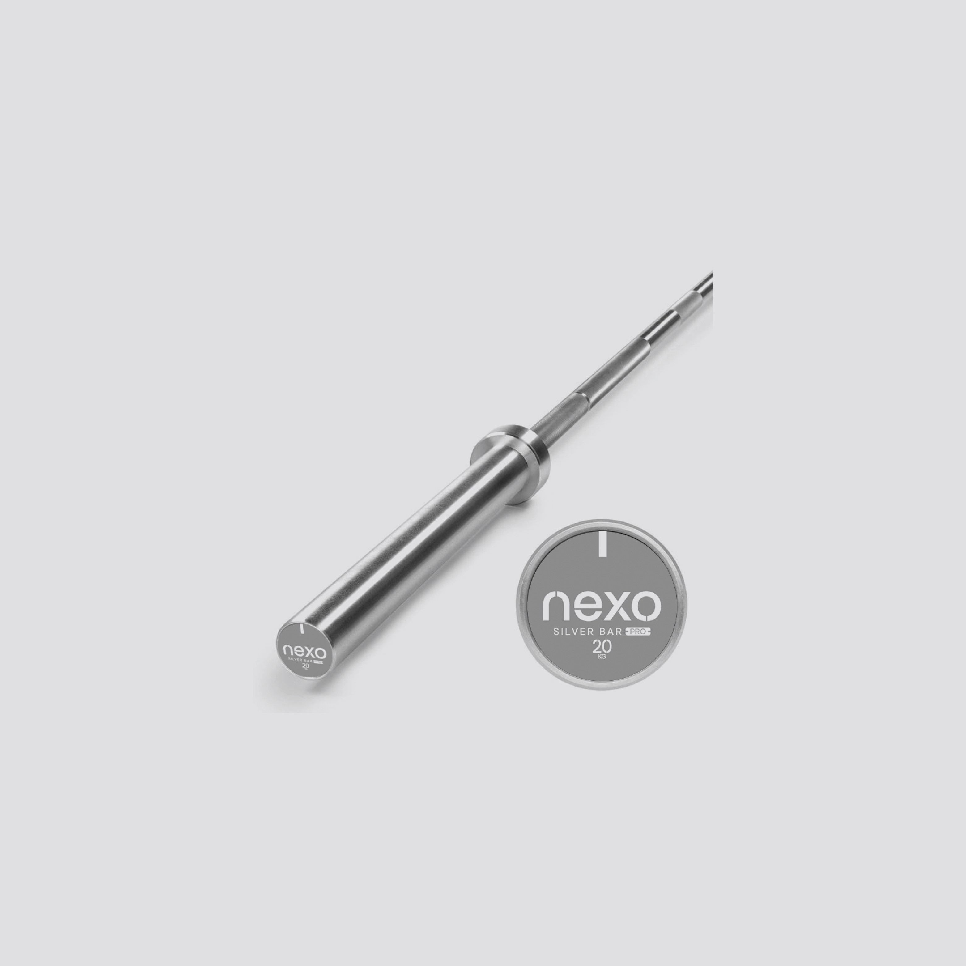 Barra Cross Training · NEXO · 2,20 m · 20 kg · 4 y 6 Rodamientos